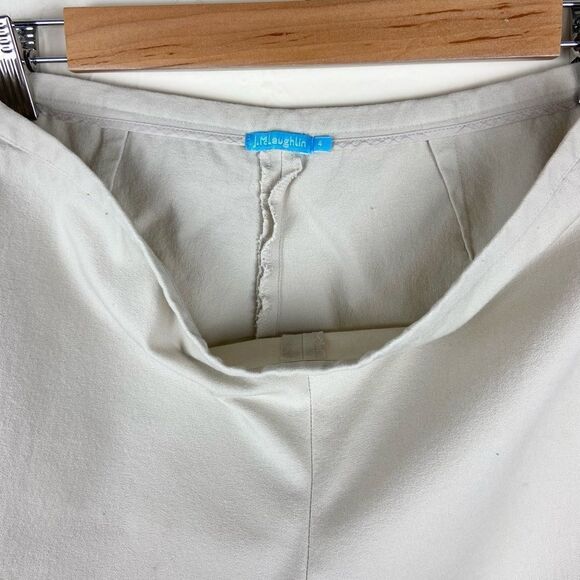 J. McLaughlin Crop Ankle Straight Leg Pants - Cream - Picture 7 of 7